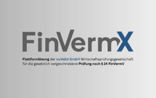 FinVermX Plattformlösung für die Prüfung nach § 34f GewO